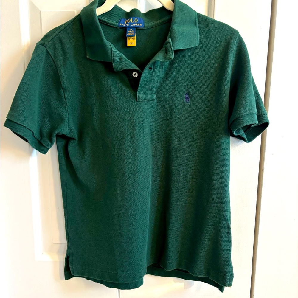 Youth Boys Cotton Pique Polo Shirt